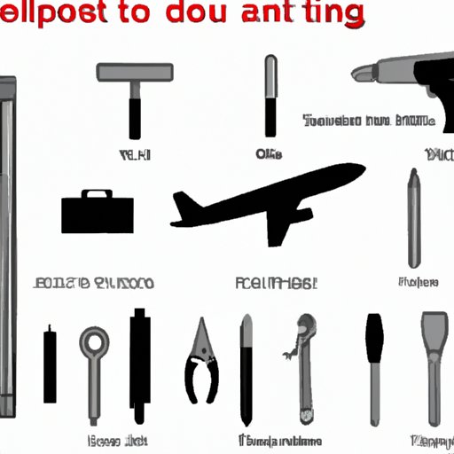 10 tools and items allowed on a plane