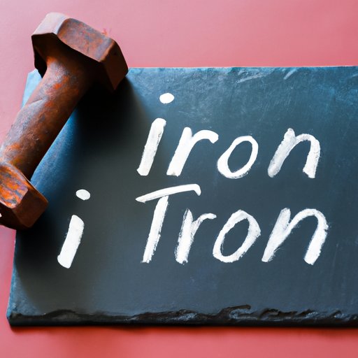 V. Iron Supplements and Weight Management: Myths and Misconceptions Debunked