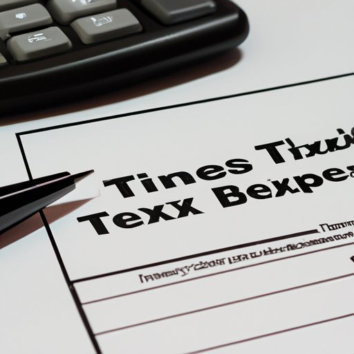 The Benefits of Filing Your Taxes Early