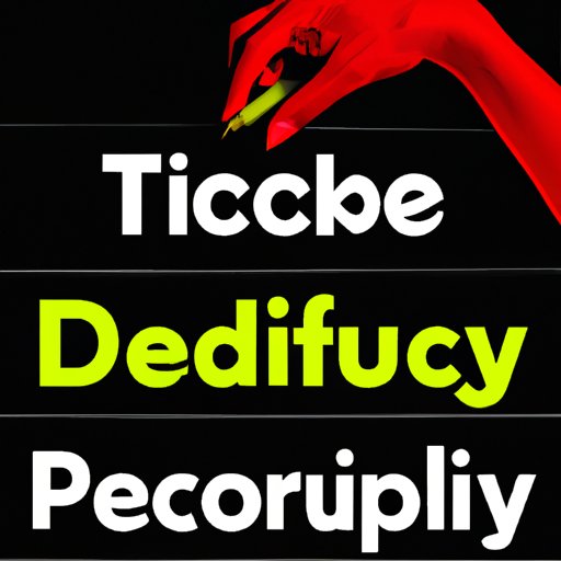 VIII. Working Towards Your Deadline: Tips for Productivity and Efficiency During 5 Business Days