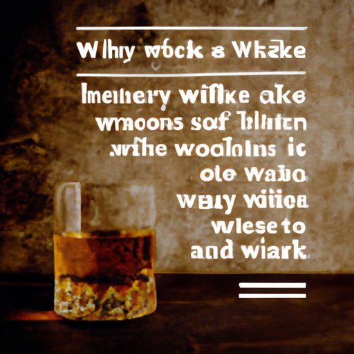 VII. Whiskey Wisdom: What Famous Writers and Thinkers Have Said About the Alcoholic Elixir