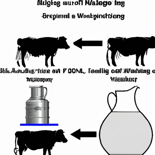 From Cow to Jug: How the Weight of a Gallon of Milk Changes Throughout the Milk Production Process