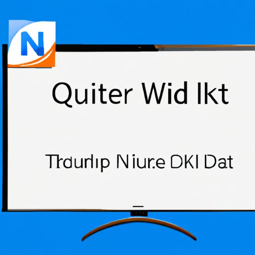 III. Windows 11 Quick Tip: How to Navigate to the Desktop
