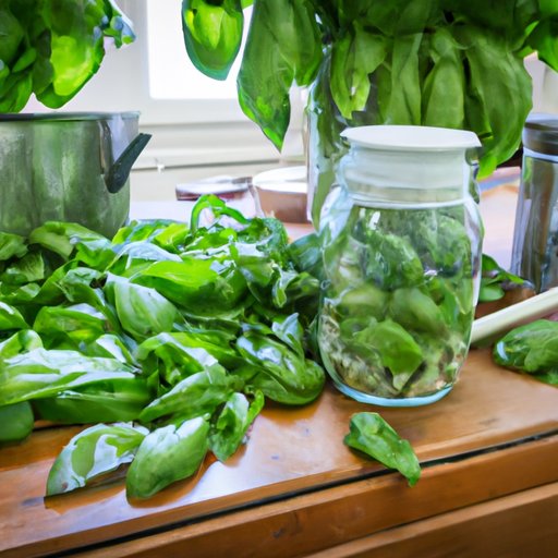 III. From Garden to Kitchen: How to Harvest and Preserve Fresh Basil