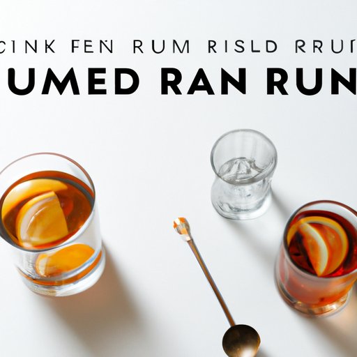 From Whiskey to Rum: A Guide to Making the Old Fashioned Your Own