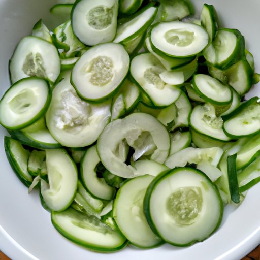 III. Quick And Easy Cucumber Salad Recipe For Beginners