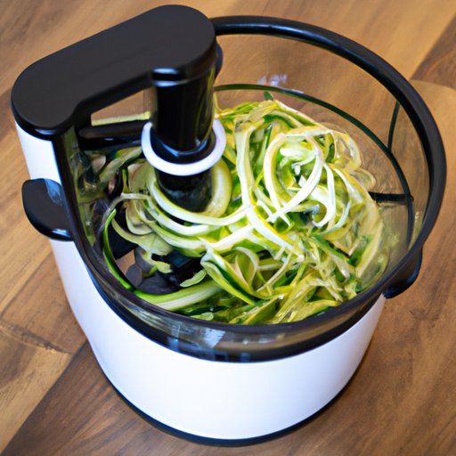 VI. Quick and Simple: Making Zucchini Noodles in a Food Processor