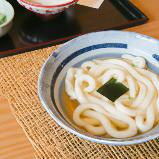 Udon Noodle Culture in Japan