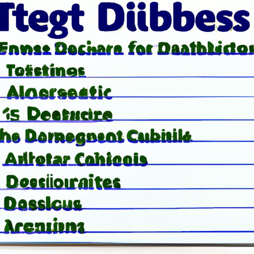 II. Comprehensive List of Diabetes Medications that Cause Weight Loss